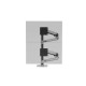 Ergotron LX Series LX Dual Stacking Arm Tall Pole 101,6 cm (40'') Abrazadera Aluminio
