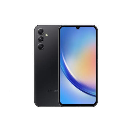 Samsung Galaxy A34 5G SM-A346B/DSN 16,8 cm (6.6'') Ranura híbrida Dual SIM Android 13 USB Tipo C 8 GB 256 GB 5000 mAh Grafito