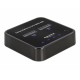 DeLOCK 64178 base de conexión para disco duro USB 3.2 Gen 2 (3.1 Gen 2) Type-C Negro