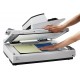 Fujitsu fi-7700 Flatbed & ADF scanner 600 x 600DPI A3 Negro, Color blanco