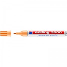 Edding 3000 marcador permanente Punta redonda Naranja claro 1 pieza(s)