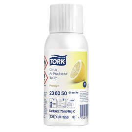 Tork 236050 ambientador líquido Ambientador de spray Blanco Cítricos 75 ml 46 g