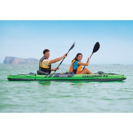 Intex 68306NP kayak deportivo 2 personas(s) Verde, Gris Kayak inflable