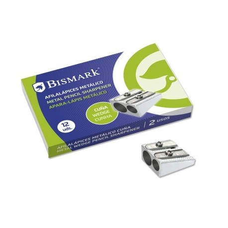 Bismark 309256 sacapuntas Sacapuntas manual Acero inoxidable