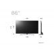 LG 86UR81006LA Televisor 2,18 m (86'') 4K Ultra HD Smart TV Wifi Negro
