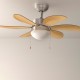 Cecotec 05938 ventilador Blanco, Madera