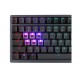 ASUS Azoth teclado USB + RF Wireless + Bluetooth QWERTY Inglés Metálico - 90MP0316-BKSA00