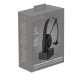 Celly SWHEADSETMONO Auriculares Inalámbrico Diadema Oficina/Centro de llamadas Bluetooth Base de carga Negro
