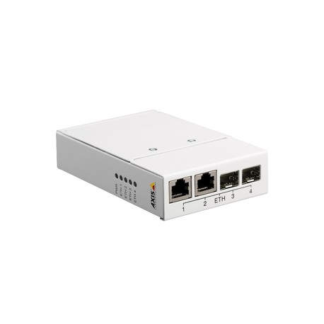 Axis T8606 convertidor de medio Interno 100 Mbit/s Blanco