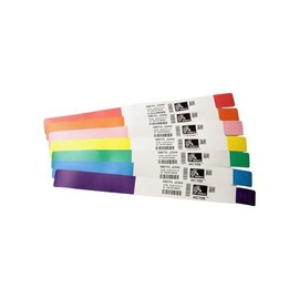 Zebra Z-Band UltraSoft Azul, Blanco Pulsera de hospital