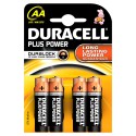 DURACELL pila alcalina Plus Power LR6 AA PACK-4