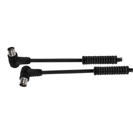 DCU Advance Tecnologic 391105 accesorio para antena de satélite Negro, Blanco Cloruro de polivinilo (PVC)