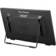 Viewsonic TD2465 pantalla de señalización Panel plano interactivo 61 cm (24'') LED 250 cd / m² Full HD Negro Pantalla táctil