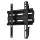 Hama | Soporte de pared fijo para pantalla plana de 19'' a 48'' (para TV de hasta 25kg, VESA 200x200), Negro
