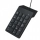 Gembird KPD-U-03 teclado numérico Portátil/PC USB Negro