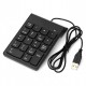 Gembird KPD-U-03 teclado numérico Portátil/PC USB Negro