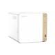 QNAP TS-462-4G servidor de almacenamiento NAS Torre Ethernet Blanco N4505