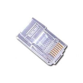 Cablexpert PLUG3UP6/100 conector 1 Transparente