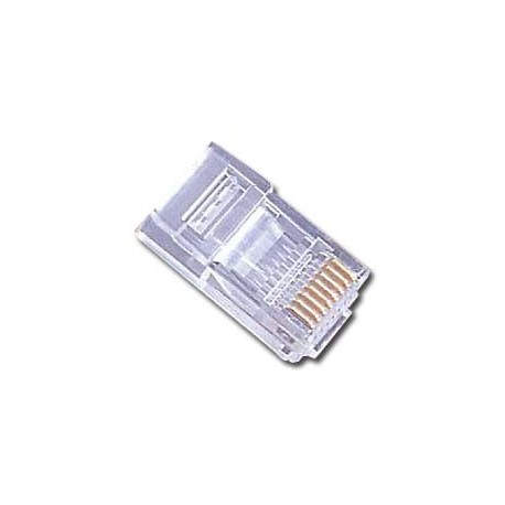 Cablexpert PLUG3UP6/100 conector 1 Transparente