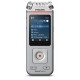 Philips Voice Tracer DVT4110/00 dictáfono Tarjeta flash Cromo, Plata