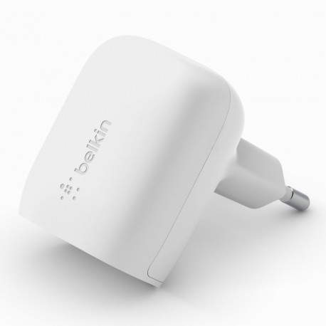 Belkin 20W USB-C PD PPS WALL CHARGER WHITE Blanco Interior