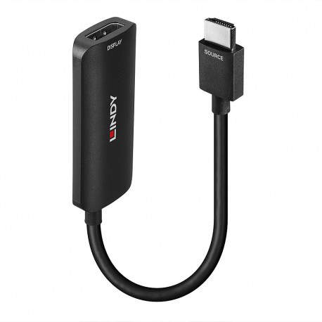 Lindy 38327 adaptador de cable de vídeo 157 m HDMI tipo A (Estándar) DisplayPort Negro