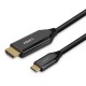Lindy 43369 adaptador de cable de vídeo 3 m USB Tipo C HDMI tipo A (Estándar)