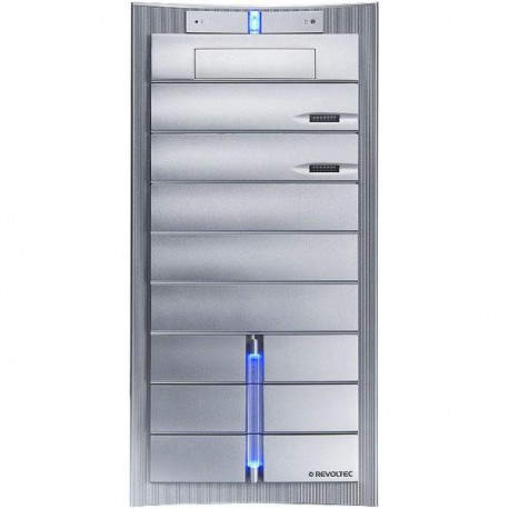 Revoltec Zirconium ATX Plata