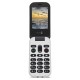 Doro 6060 124 g Negro, Blanco Característica del teléfono