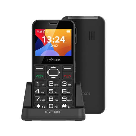 myPhone Halo 3 5,87 cm (2.31'') 86 g Negro Teléfono para personas mayores