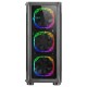 Mars Gaming MC-NEO Negro Torre Gaming XXL E-ATX Ventana Lateral y Frontal Cristal