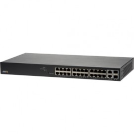 Axis T8524 Gestionado Gigabit Ethernet (10/100/1000) Energía sobre Ethernet (PoE) 1U Negro