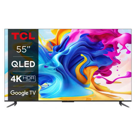 TCL C64 Series 55C649 Televisor 139,7 cm (55'') 4K Ultra HD Smart TV Wifi Titanio