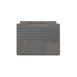Microsoft Surface 8XA-00072 teclado para móvil Platino Microsoft Cover port QWERTY Español