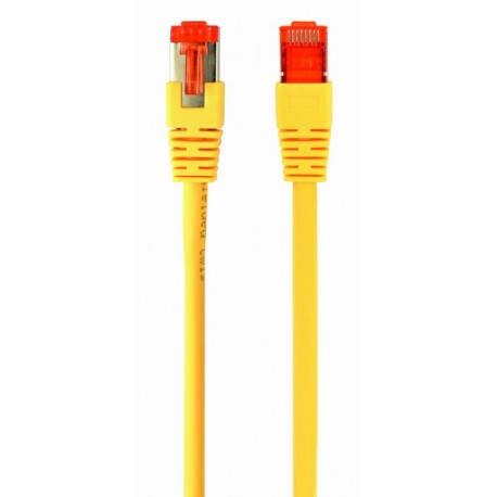 Gembird PP6A-LSZHCU-Y-1M cable de red Amarillo Cat6 S/FTP (S-STP)