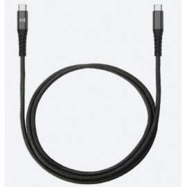 Mobilis 001342 cable USB 1 m USB C Negro