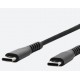 Mobilis 001342 cable USB 1 m USB C Negro