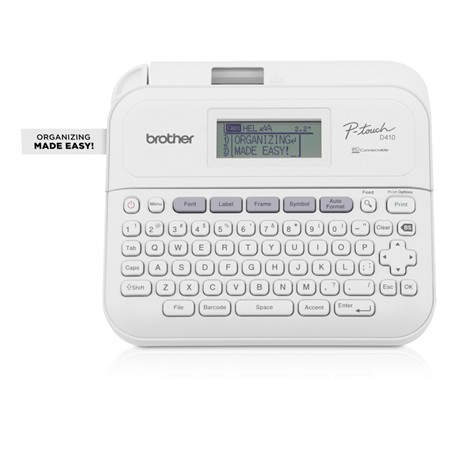 Brother PT-D410 impresora de etiquetas Transferencia térmica 180 x 180 DPI Alámbrico TZe QWERTY