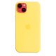 Apple Funda de silicona con MagSafe para el iPhone 14 Plus - Amarillo canario