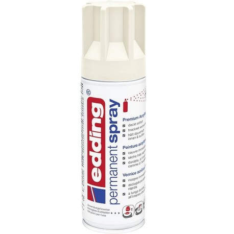 Edding 5200 pintura acrílica 200 ml Crema de color Bote de spray