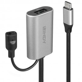 Lindy 43270 cable USB 5 m USB 3.2 Gen 1 (3.1 Gen 1) USB C USB A Plata