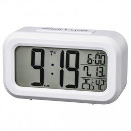 Hama RC 660 Reloj de sobremesa digital Rectangular Blanco