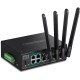 Trendnet TI-WP100 router inalámbrico Gigabit Ethernet Doble banda (2,4 GHz / 5 GHz) 3G 5G 4G Negro