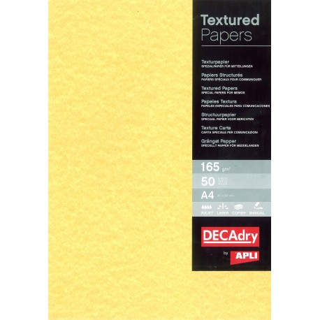 APLI PCL1676 papel para impresora de inyección de tinta A4 (210x297 mm) 50 hojas Oro