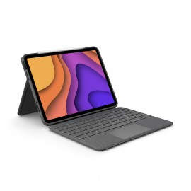 Logitech Folio Touch for iPad Air (4th generation) Gris Smart Connector AZERTY Francés