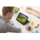 Logitech Folio Touch for iPad Air (4th generation) Gris Smart Connector AZERTY Francés