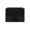Microsoft Surface Pro X Keyboard Negro QWERTY Inglés internacional