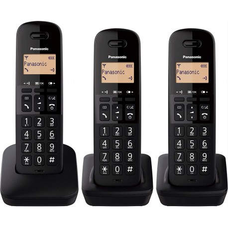 TELÉFONO PANASONIC KX-TGB613SPB DETC TRIO IN·