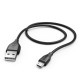 Hama 1.4m, USB2.0-A/USB2.0 Micro-B cable USB 1,4 m USB A Micro-USB B Negro