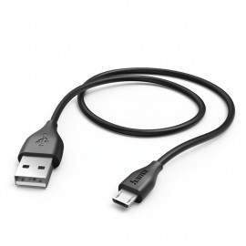 Hama 1.4m, USB2.0-A/USB2.0 Micro-B cable USB 1,4 m USB A Micro-USB B Negro
